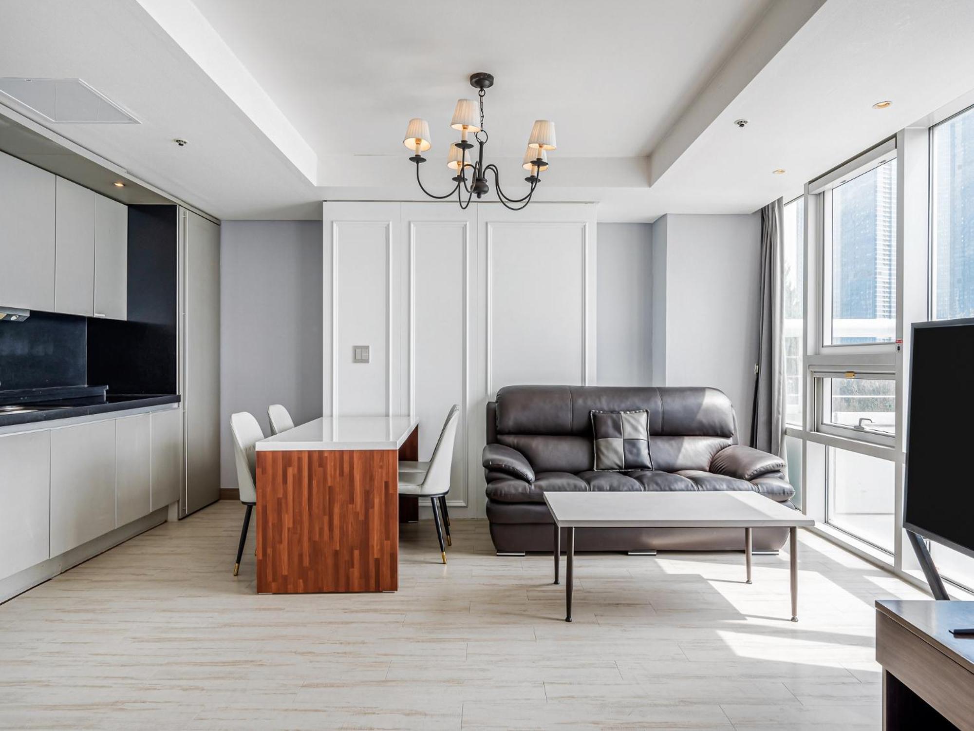 Haeundae Seacloud Hotel Residence Busan Exterior photo